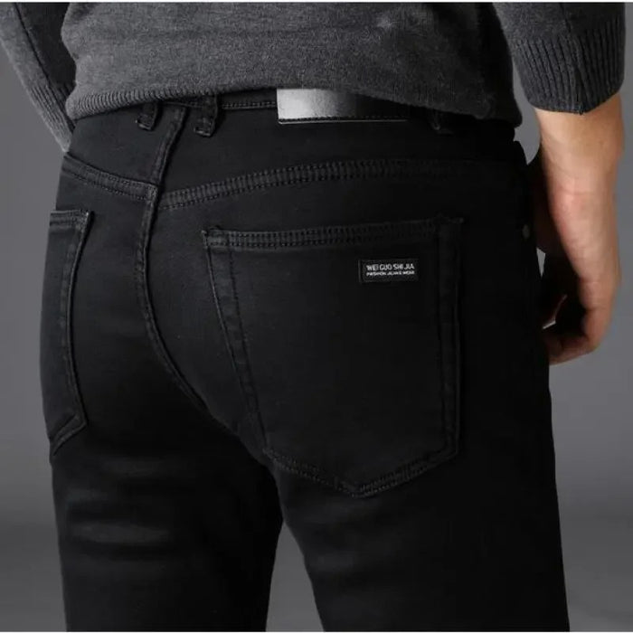 Men Classic Advanced Fashion Brand Jeans Jean Homme Man Soft Stretch